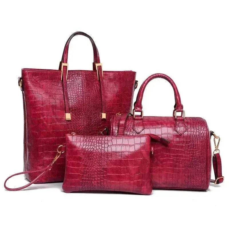 Fashion Three-piece Work Travel Women's handbag
