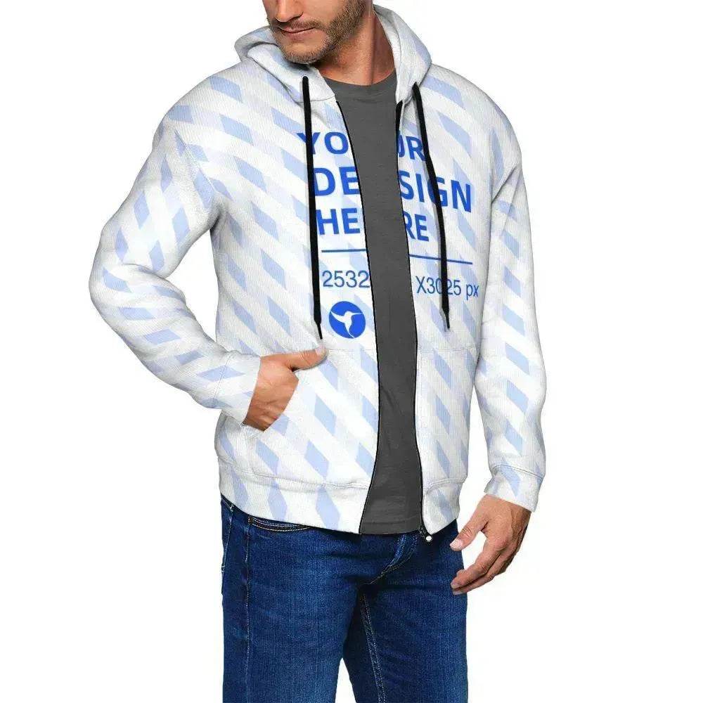 Fashion Versatile Men's Hooded Zip Cardigan - Velora