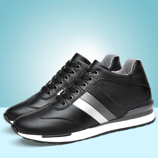 Men's Invisible Elevated Casual Leather Shoes - Velora