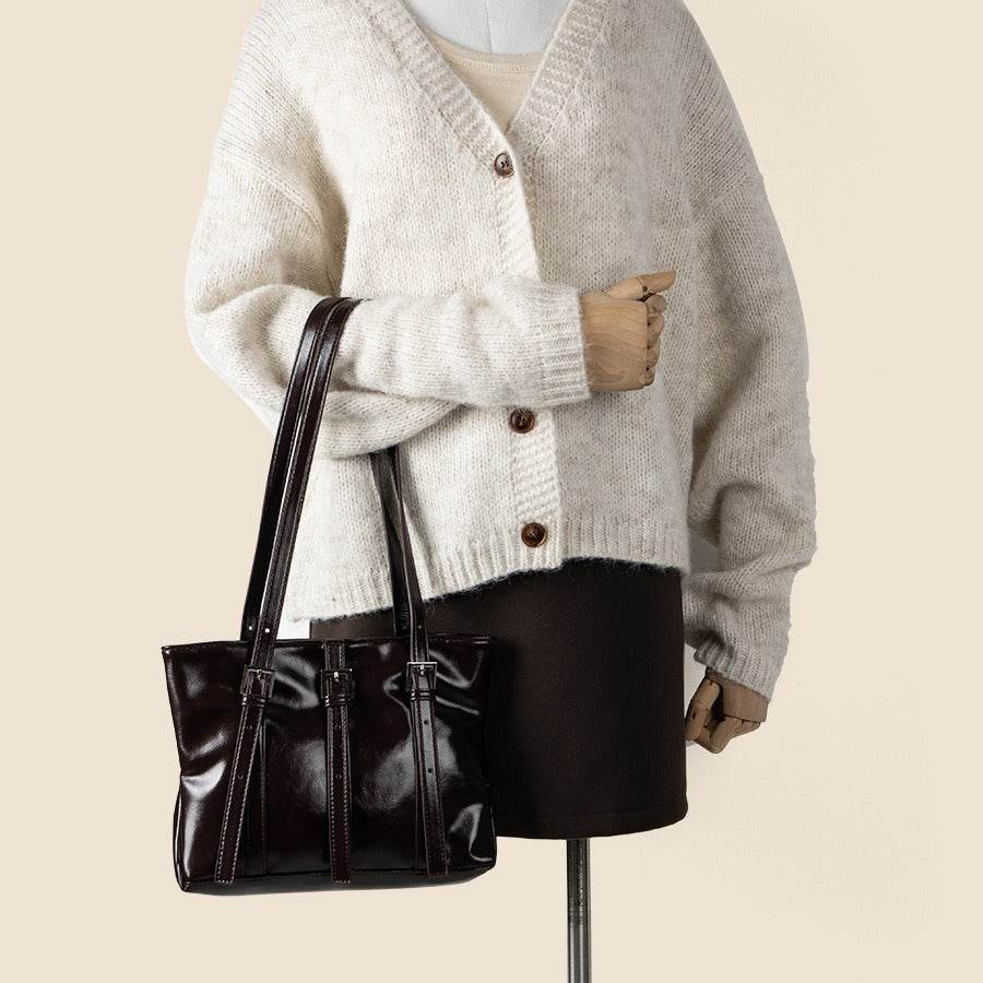 Fashion Summer Commute Style Tote Bag Personality Shoulder Bag - Velora