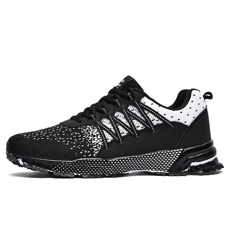 Casual Breathable Fly Woven Mesh Sneakers - Velora