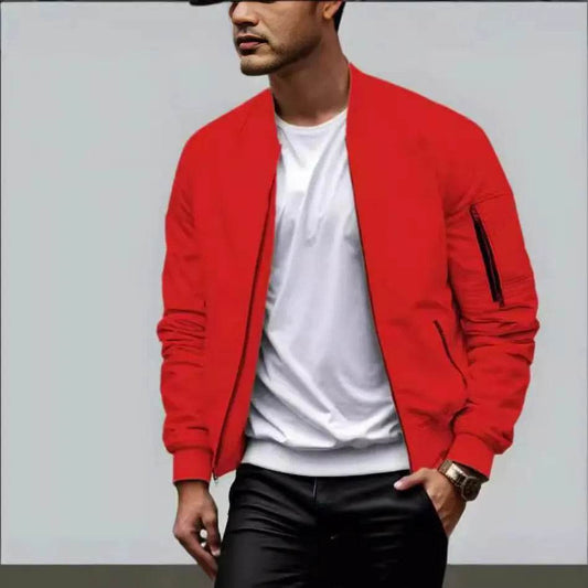 Men's Casual Baseball Varsity Jacket Spring And Autumn - Velora