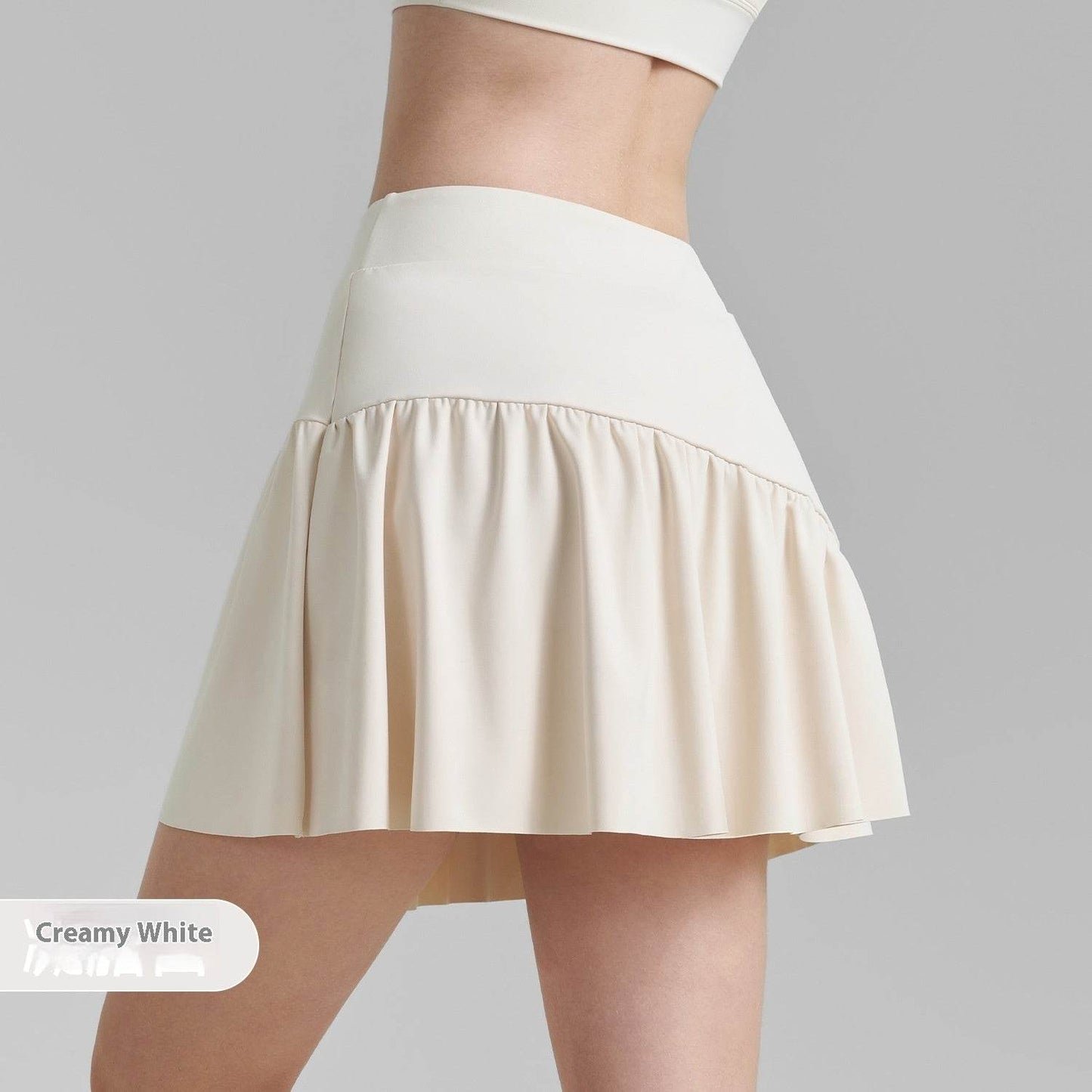 Pleated Fitness Yoga Skirts Sports Tennis Skirt - Velora