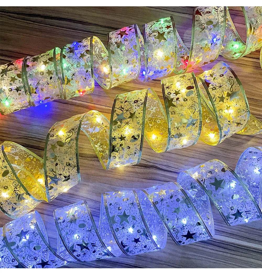 LED Christmas Silk Light Christmas Tree Holiday Decorative Light String - Velora