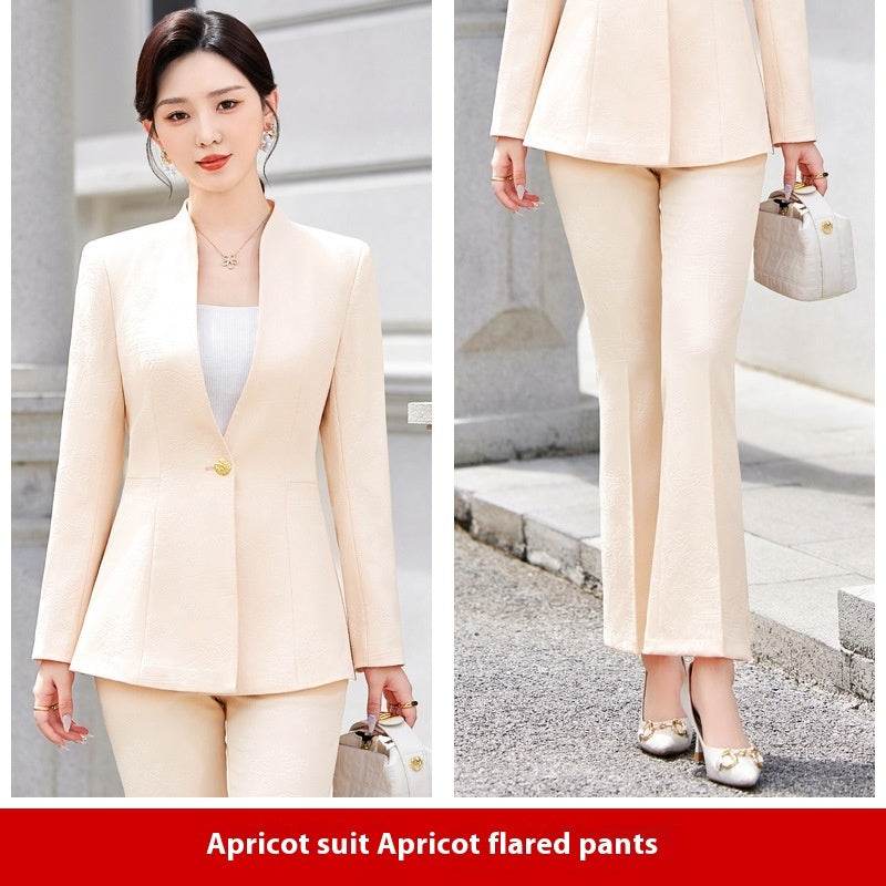 Female Autumn And Winter Long Sleeves Fashionable Suit - Velora
