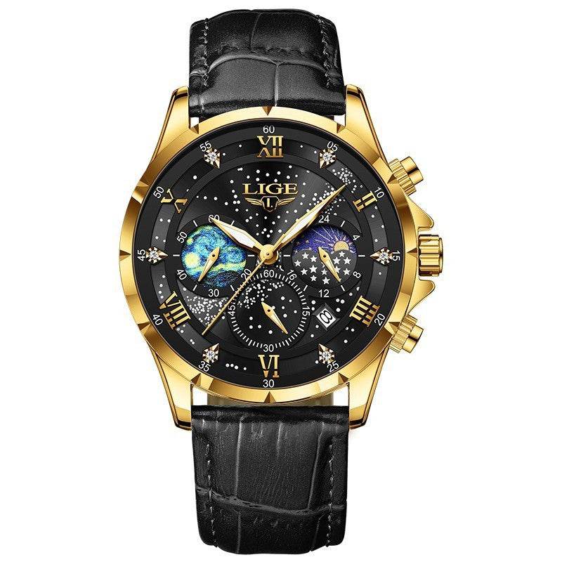 Men's Quartz Fashion Waterproof Business Watch - Velora