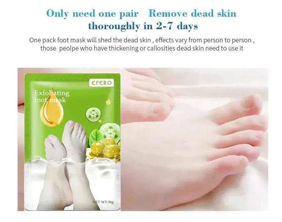 Foot Peeling Mask Pedicure Socks Foot Mask - Velora
