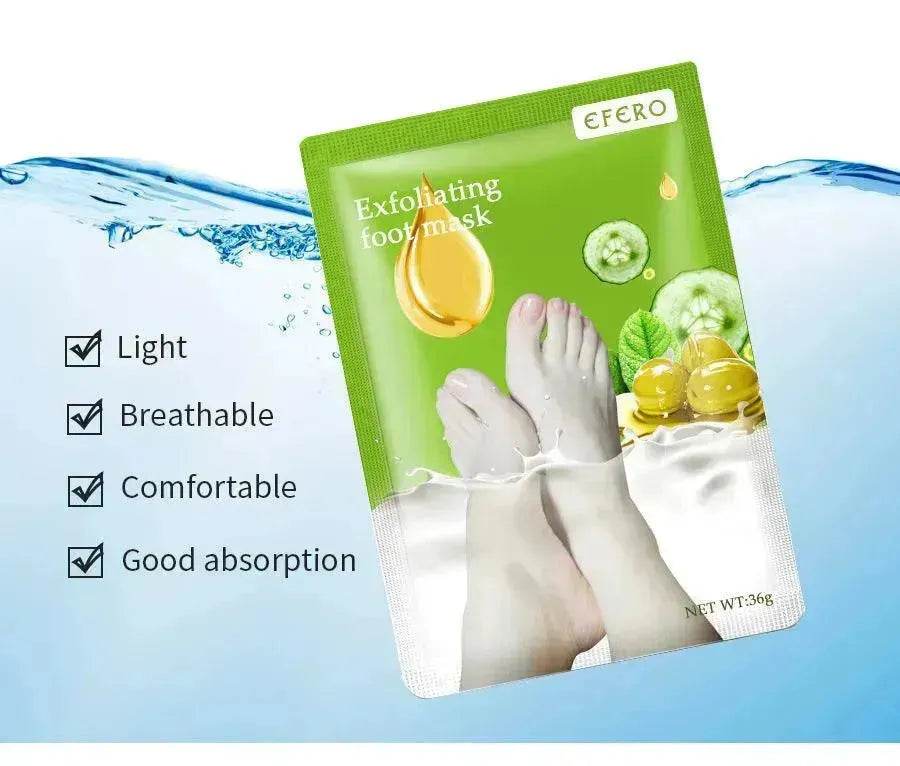 Foot Peeling Mask Pedicure Socks Foot Mask - Velora