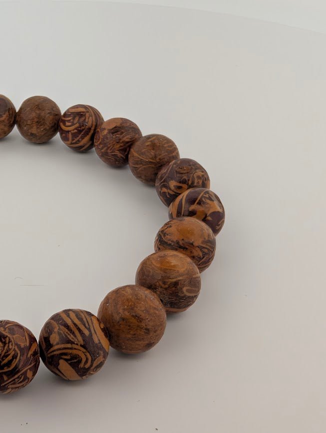 Golden Jade Bracelet — 8mm Beads