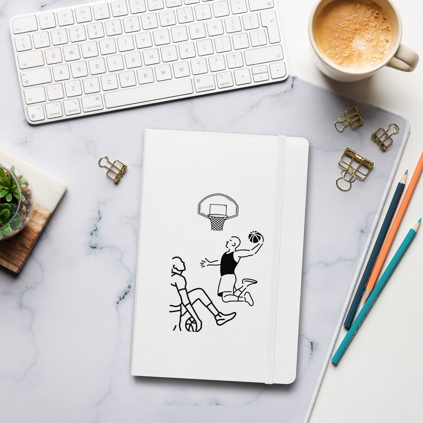 Hardcover bound notebook - Velora