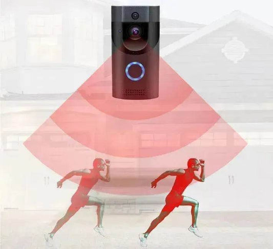 Home alarm smart wifi video doorbell wireless video intercom doorbell mobile phone remote video sea H1 program - Velora