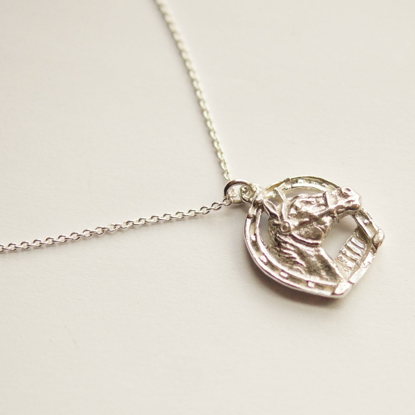 Horseshoe Pendant Necklace