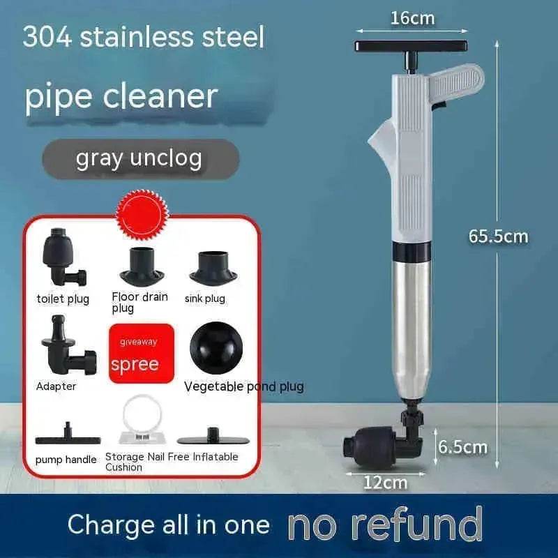 Household Kitchen Sink Toilet Blocked Pipe Unclogging Plunger. - Velora