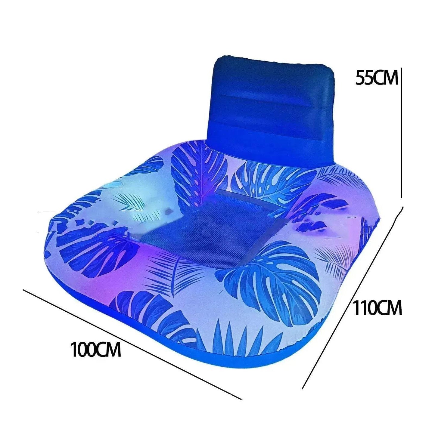 Inflatable Water Floating Seat Swim Ring Float - Velora