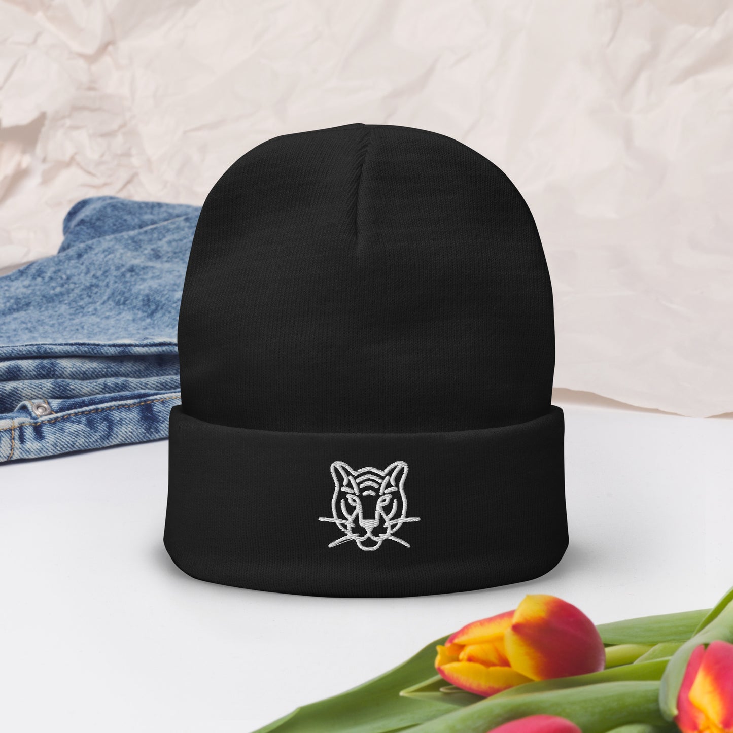Embroidered Beanie - Velora