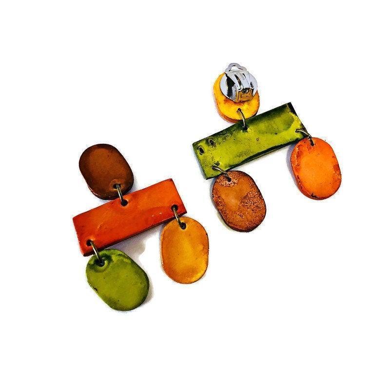 Large Statement Jewelry Set with Earthy Boho Style - Velora Luxury Fashion