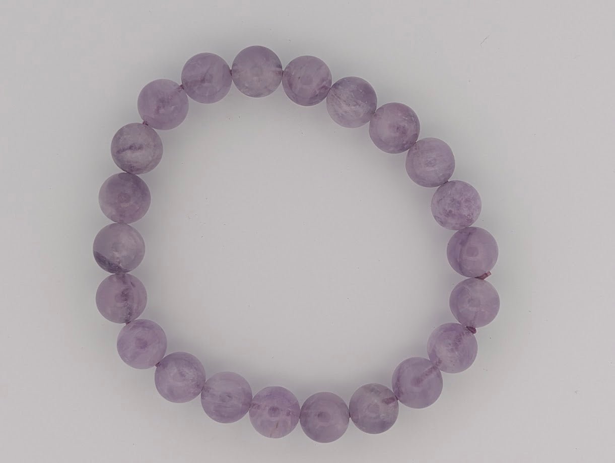 Lavender Amethyst Bracelet — 8mm, 9mm, 10mm & 11mm