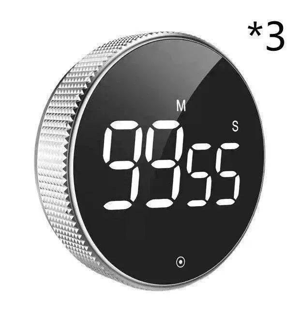 Magnetic Tire Round Timer For Baking Kitchen - Velora