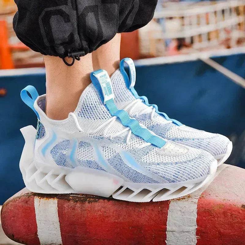 Men's Shoes Spring New Gym Mesh Shoes Casual Running Shoes Trendy Shoes Student Sports Shoes - Velora