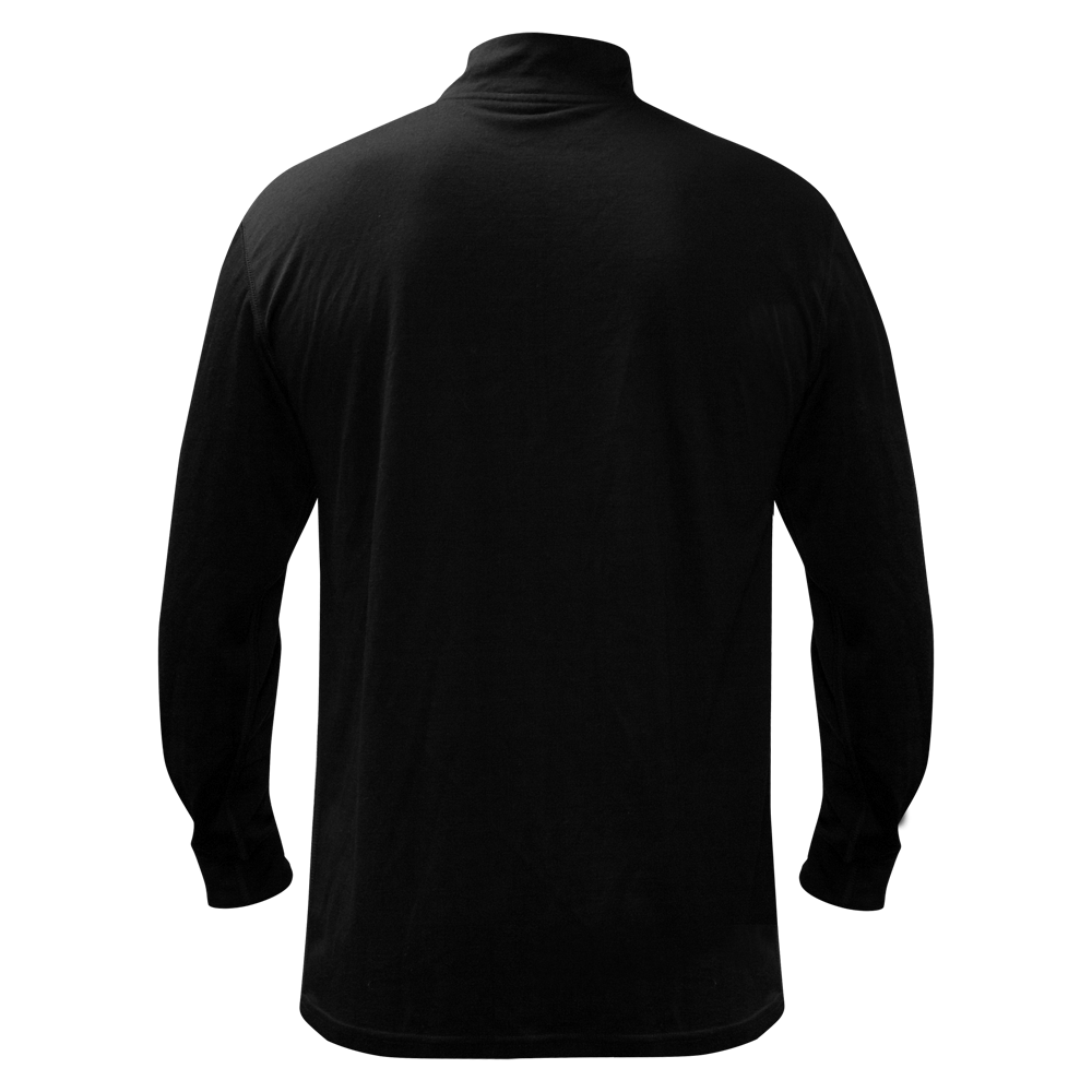 Men's 100% Merino Wool 1/4 Zip Baselayer Pullover 190 GSM - Midweight - Velora
