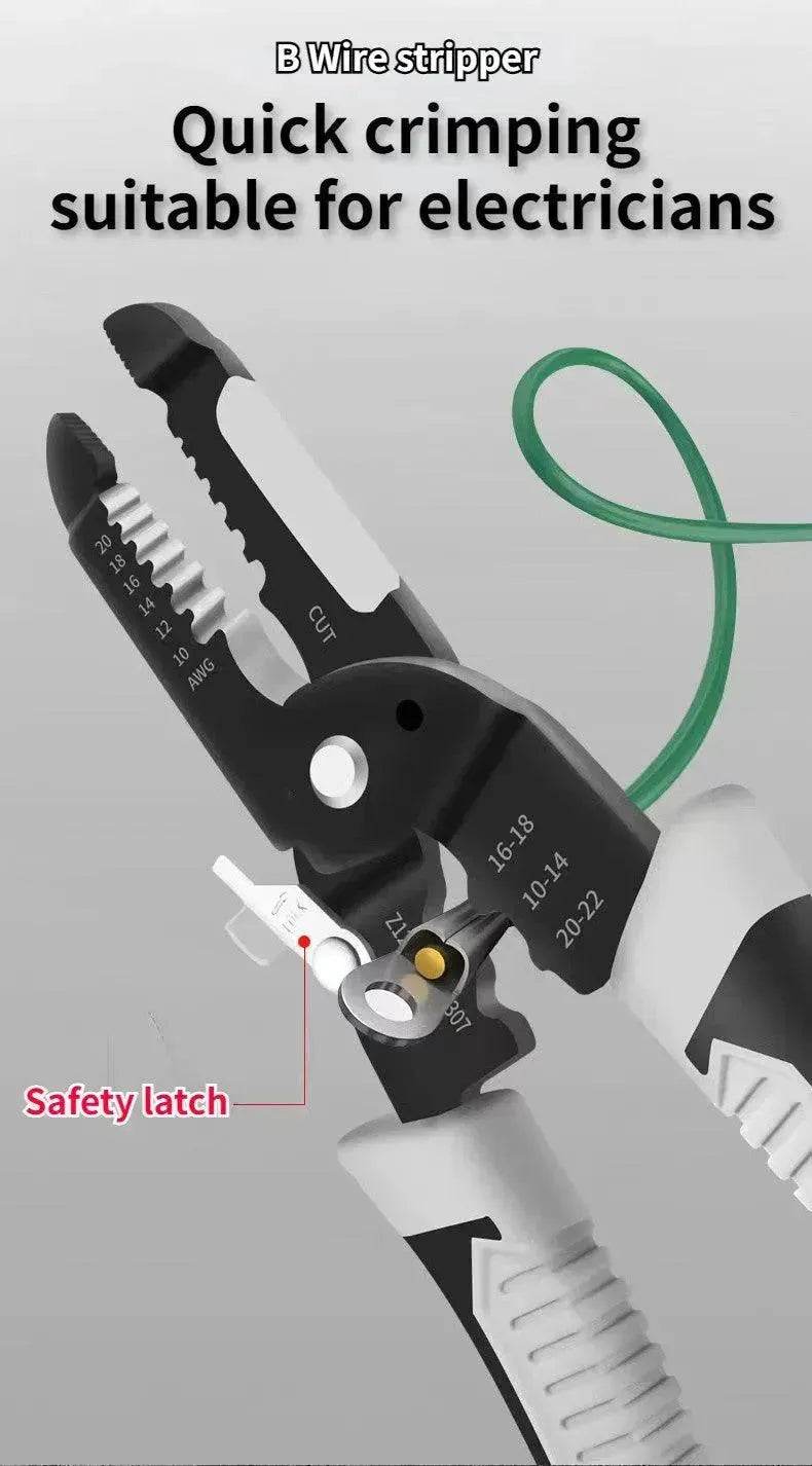 Multifunctional High Carbon Steel Electrician's Special Wire Trimmer - Velora