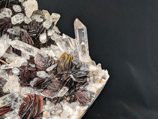 Museum-Grade Magnetic Iron Rose Hematite with Quartz – Jinlong Hill, Guangdong, China