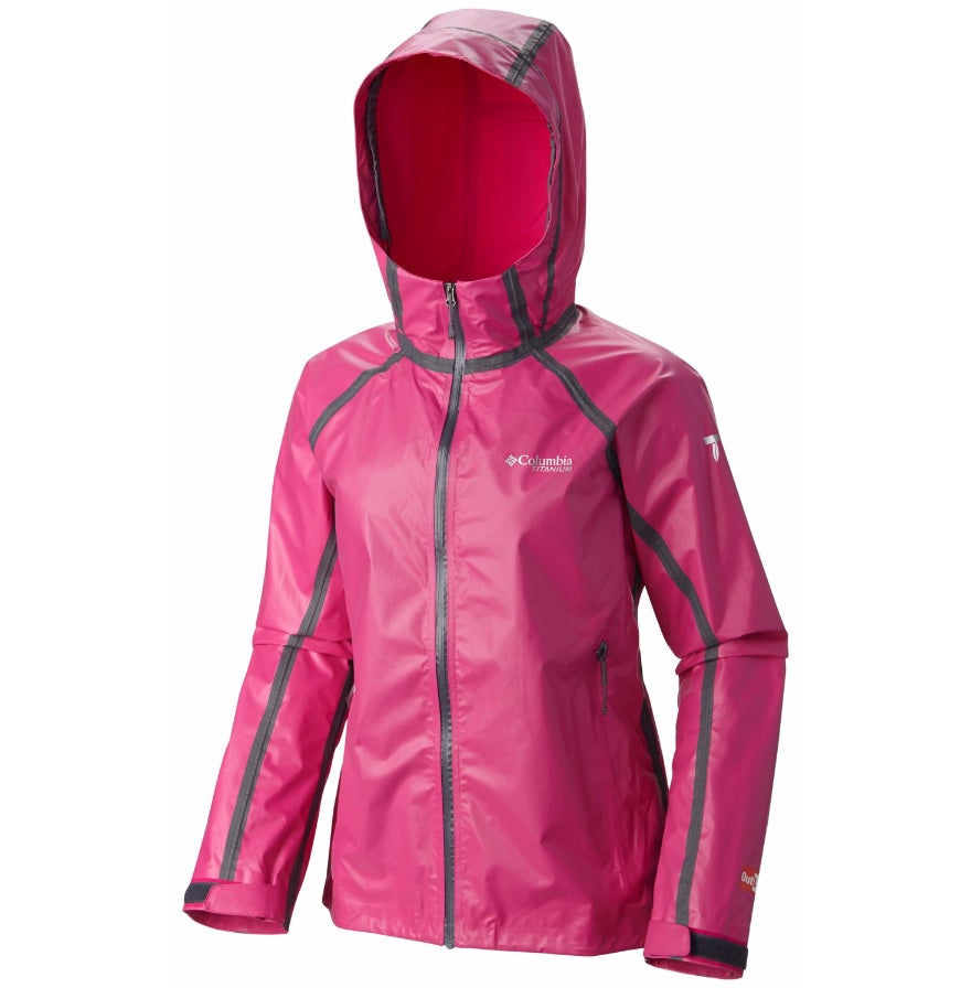 Columbia Womens Titanium Outdry Gold Tech Rain Jackets - Velora