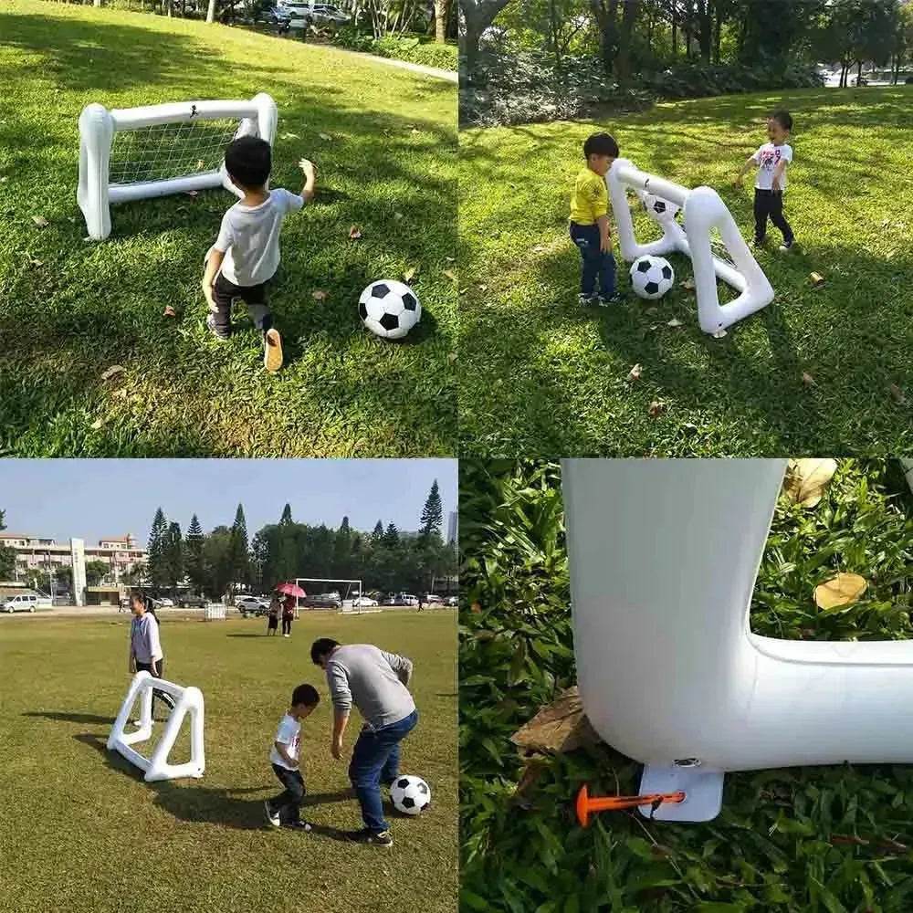 PVC inflatable beach football goal - Velora