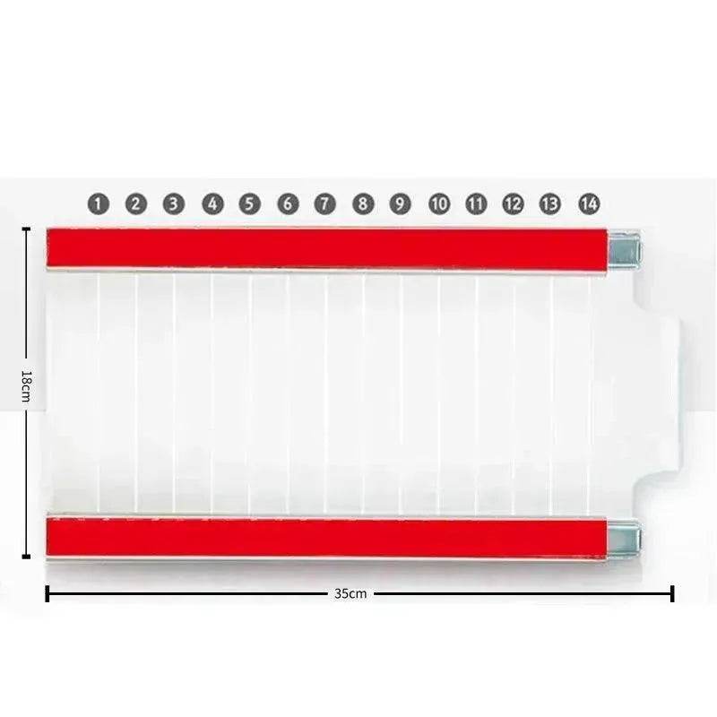 Refrigerator Retractable Storage Artifact Track Rack Korean Refrigerator - Velora