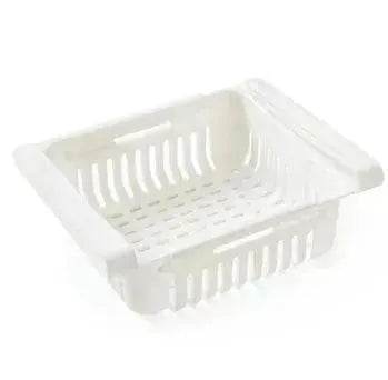 Refrigerator Telescopic Storage Basket - Modern and Stylish Organization - Velora
