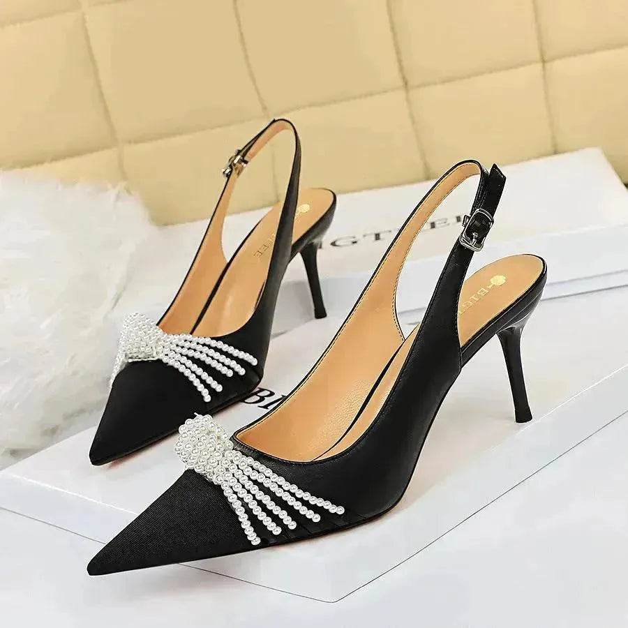 Retro European And American Style Women's Shoes High Heels Stiletto - Velora