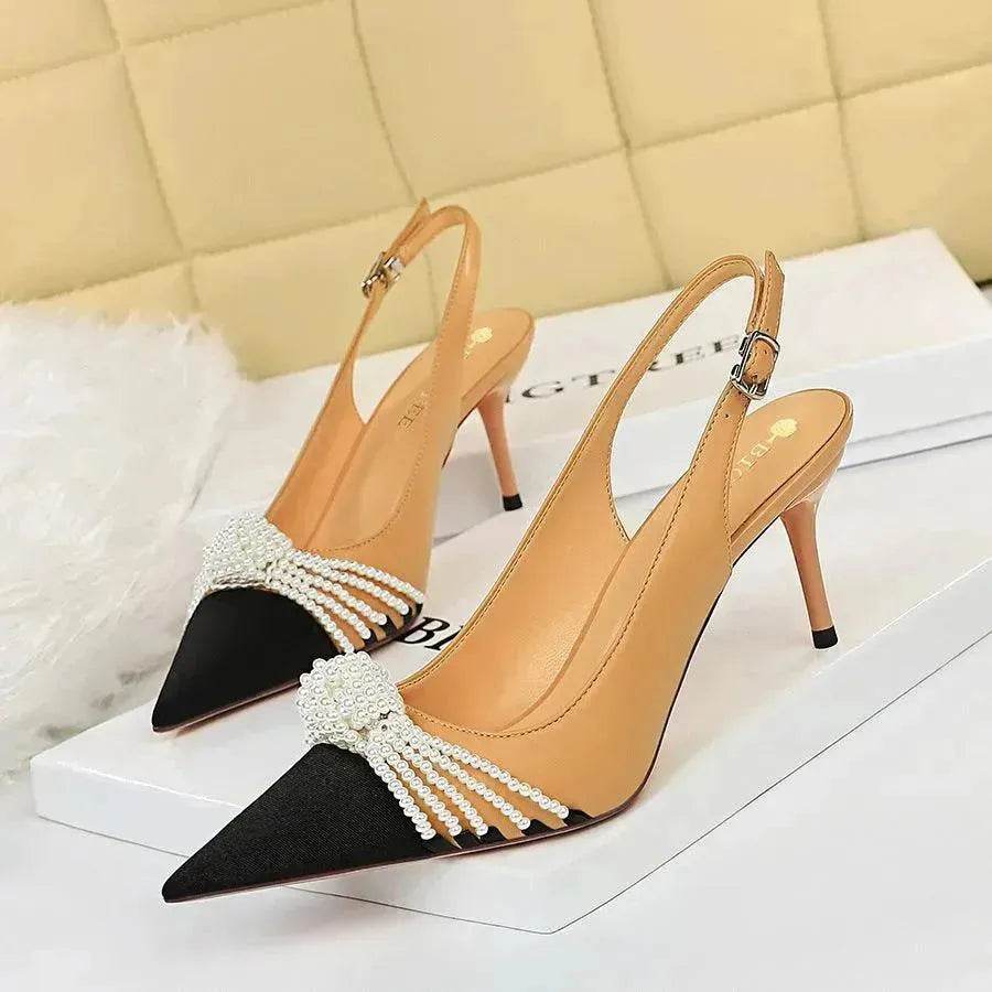 Retro European And American Style Women's Shoes High Heels Stiletto - Velora