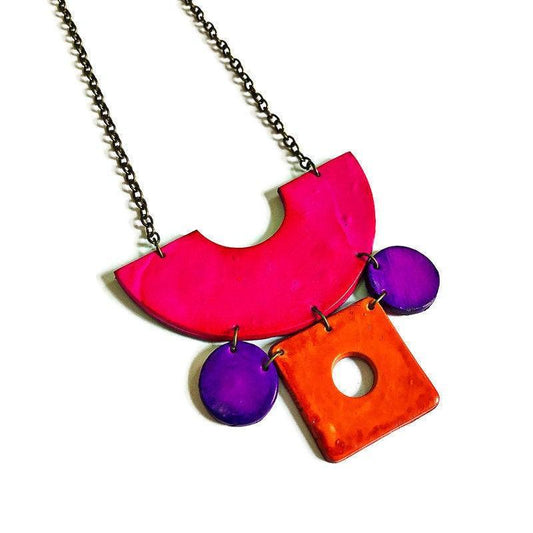 Bold Chunky Jewelry Set with Statement Necklace & Earrings - Velora Luxury Fashion
