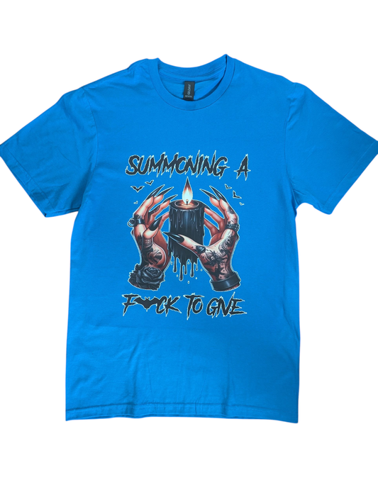 Summoning a F**k to Give Short Sleeve Tee - Velora