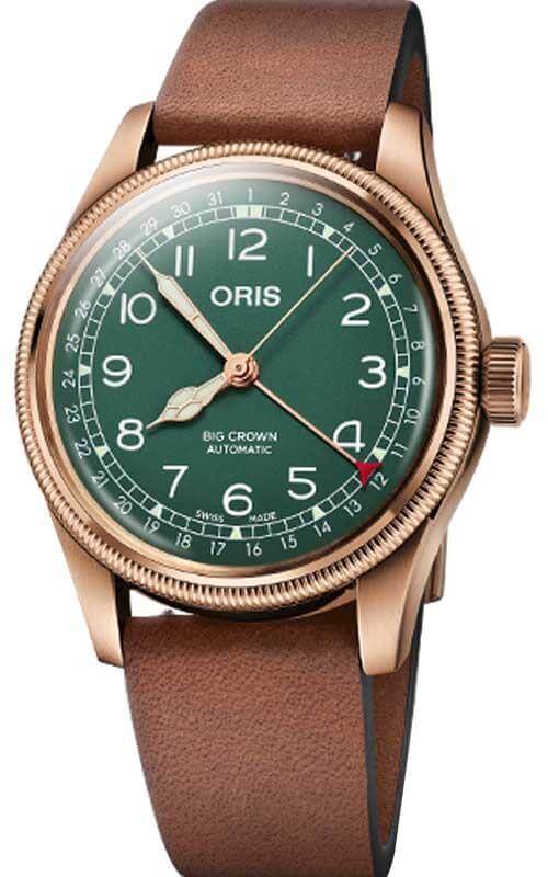 Oris Big Crown Pointer Date 80th Anniversary Edition Mens Watch 01 754 7741 3167-07 5 20 58BR - Velora