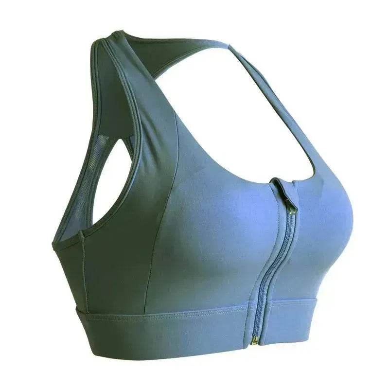 Shockproof Yoga Vest Type Exercise Workout Fitness Bra - Velora