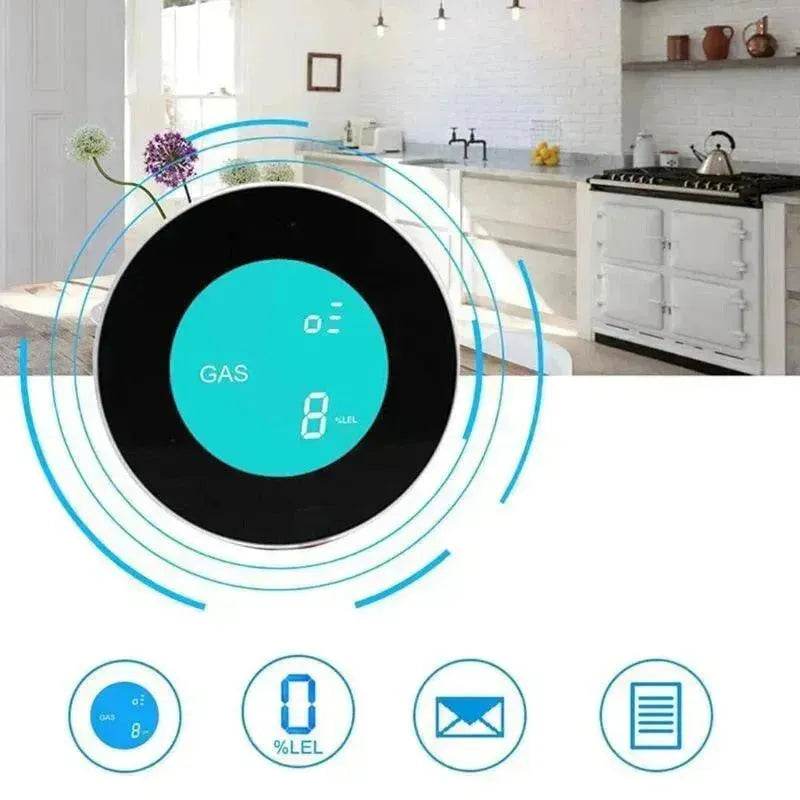 Smart Wireless WIFI High Sensitive Remote Control Gas Detector Smart Gas Leak Sensor - Velora