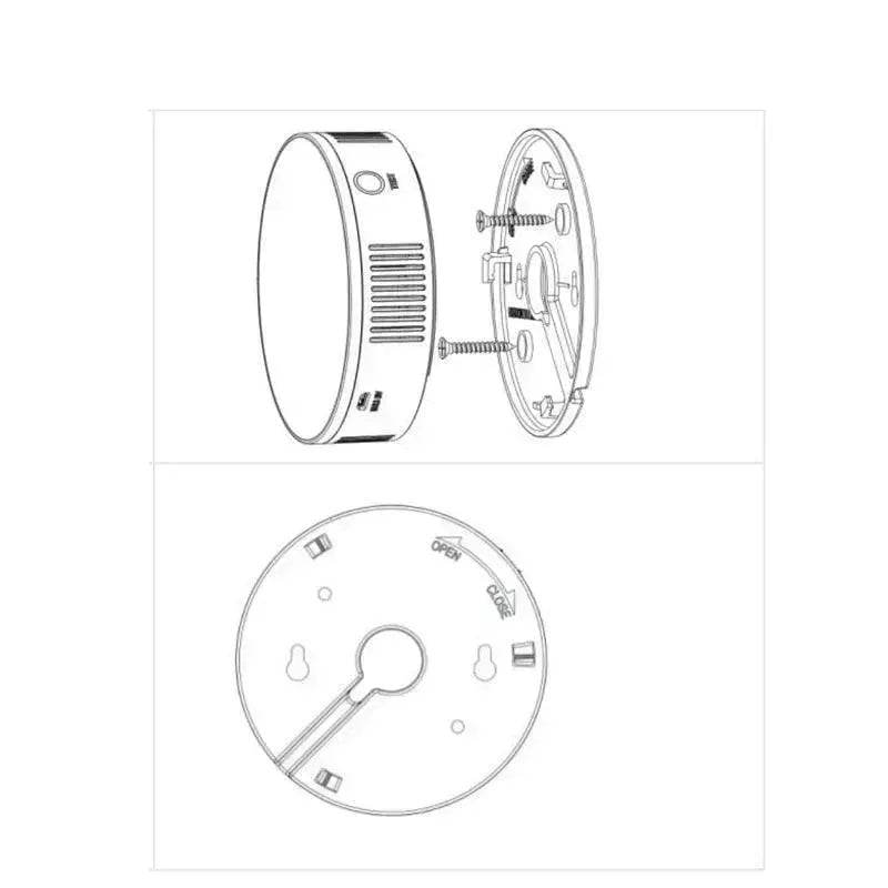 Smart Wireless WIFI High Sensitive Remote Control Gas Detector Smart Gas Leak Sensor - Velora
