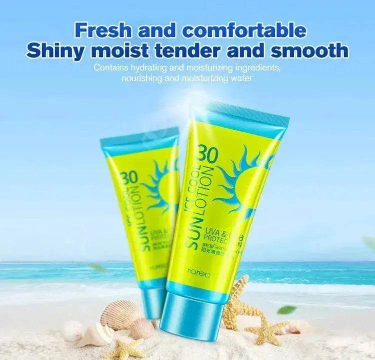 Sunscreen Cream Protetor Facial Cream Sunscreen Clear Moisturizing Lotion - Velora