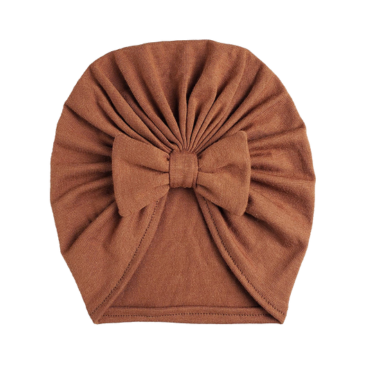 Bamboo Turban Hat | Rust - Velora