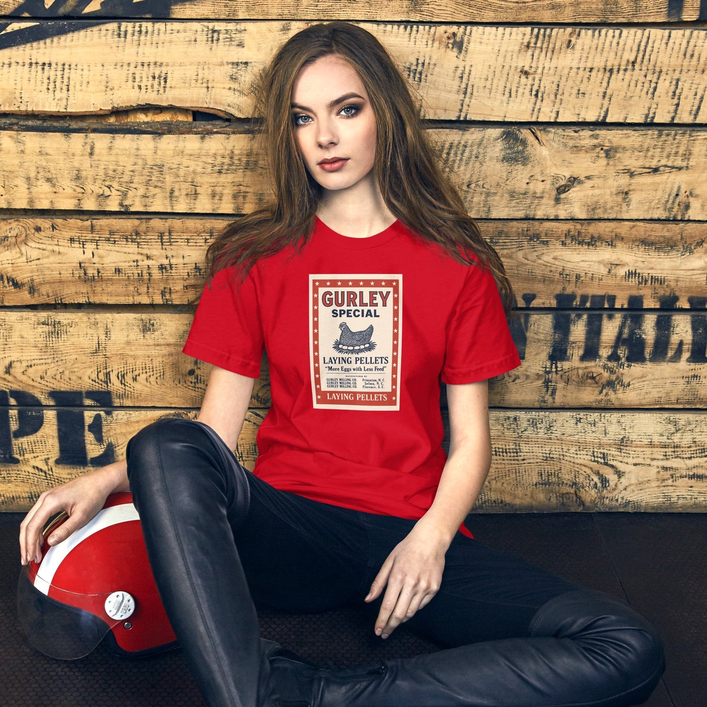 Retro G.M.C.C Laying Formula Unisex t-shirt True Bantam Coopwear