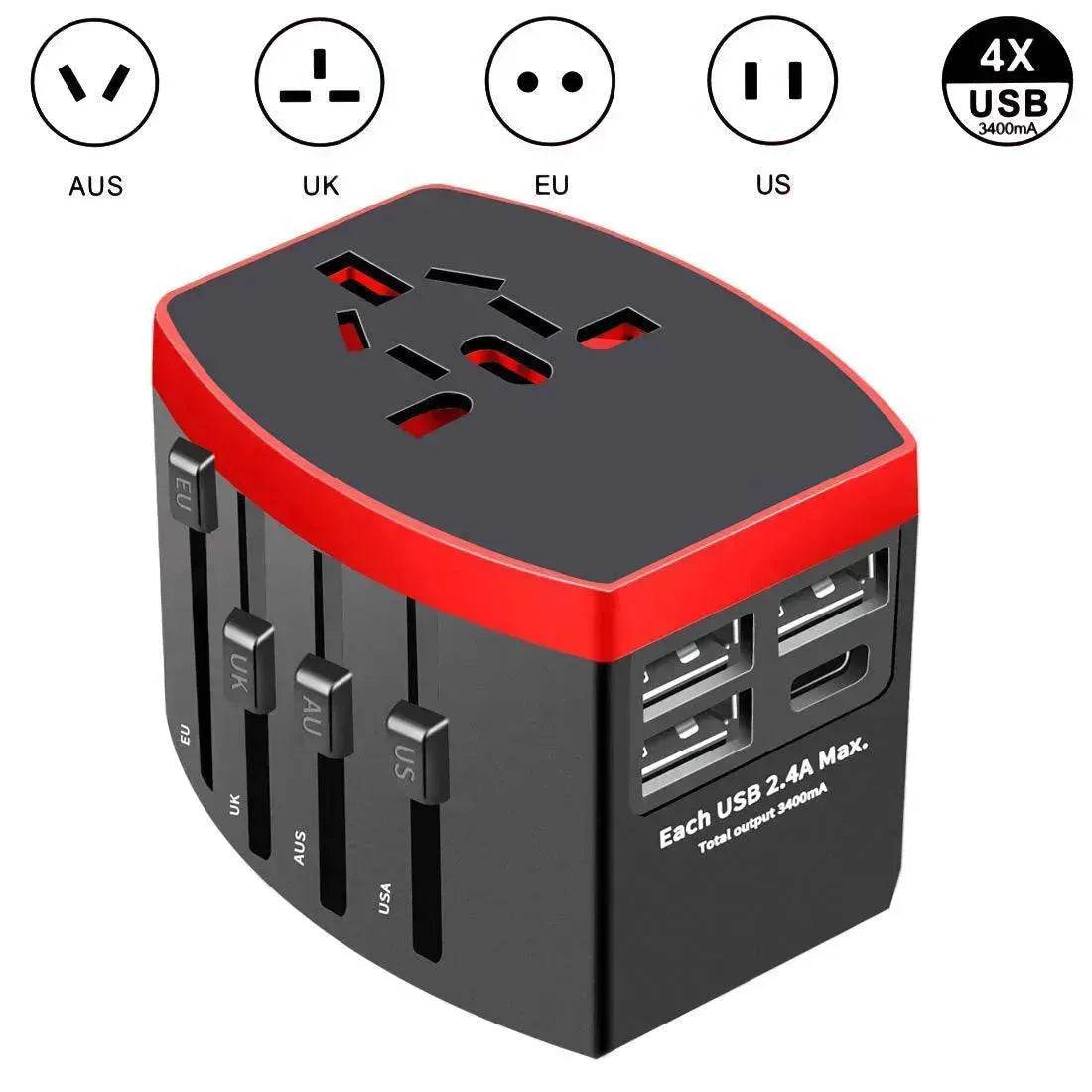 Universal Conversion Power Strip Socket - Velora