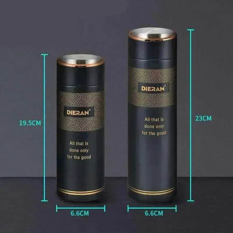 Vacuum Insulated Stainless Steel Tea Bottle Water Mug Cup - Velora