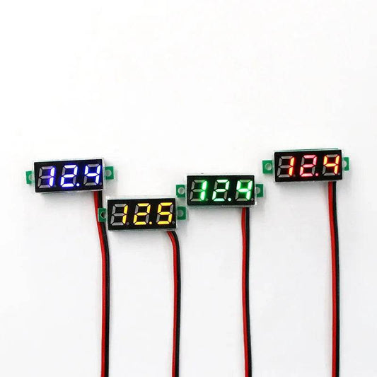 0.28 Ultra-small DC Voltmeter Digital LED Display Adjustable - Velora