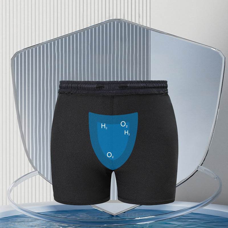 Men's Swim Trunks For Soaking In Hot Springs, Anti Awkward And Loose Fit - Velora