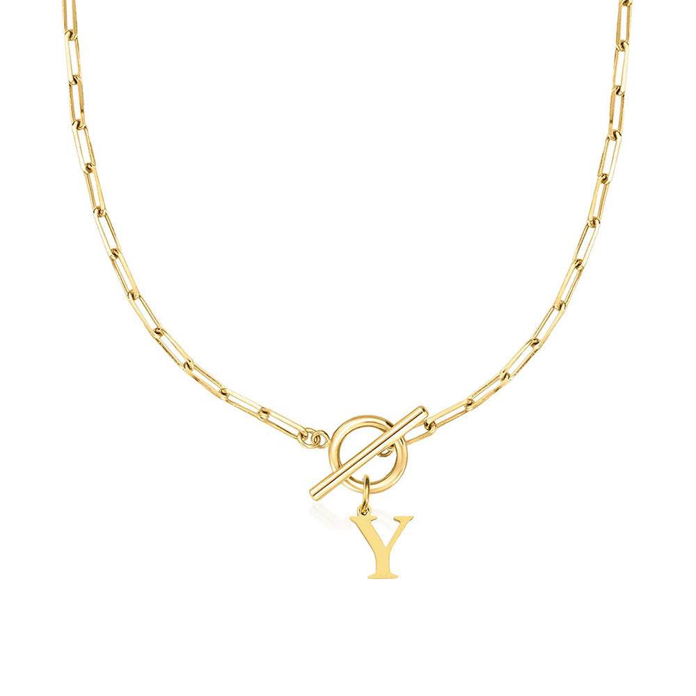 26 Letters Pendant Necklace For Women - Velora
