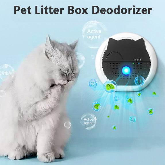 Pet Litter Box Smart Deodorizer Dog Cat Air Purifier - Velora