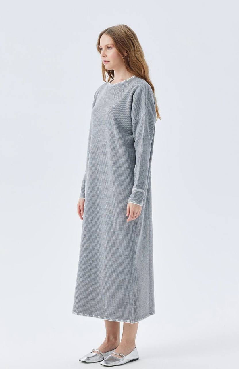 Long Sleeved Tunic Dress - Velora