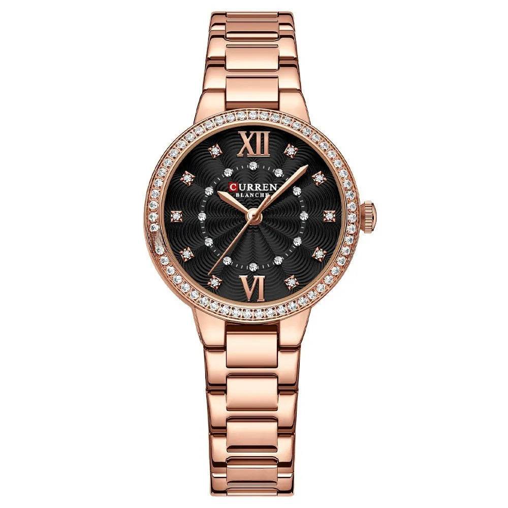 Fashion Casual Steel Strap Women's Watch - Velora