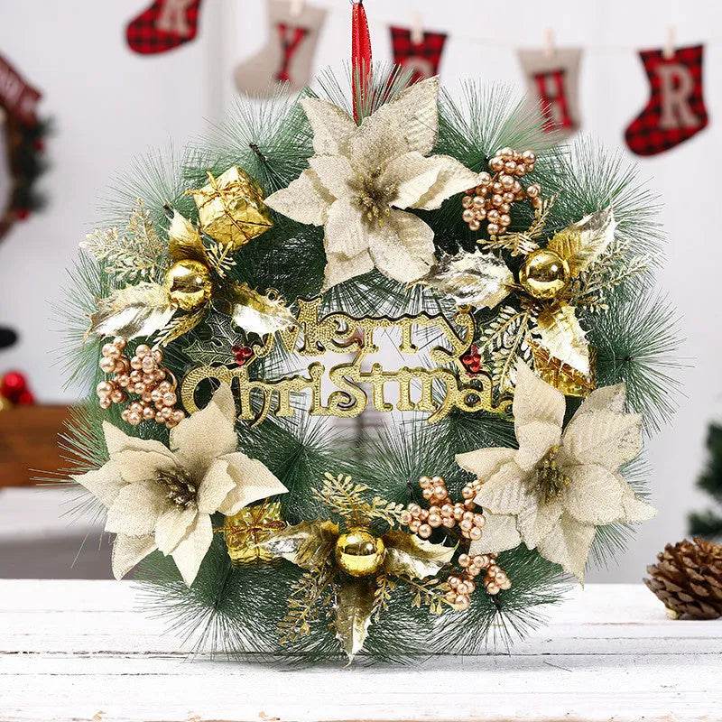 Christmas Decorations Creative Gifts, Ornaments Christmas Wreaths - Velora